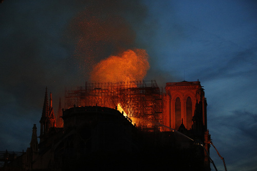 Požiar v Notre-Dame