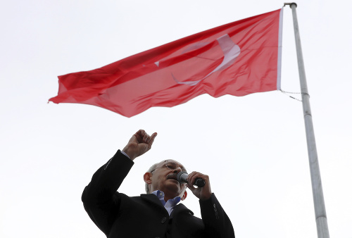 Predseda hlavnej tureckej opozičnej strany Kemal Kiličdaroglu