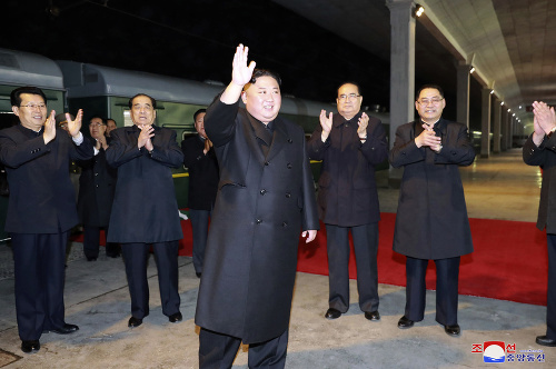 Kim Čong-un máva pred odchodom do Ruska