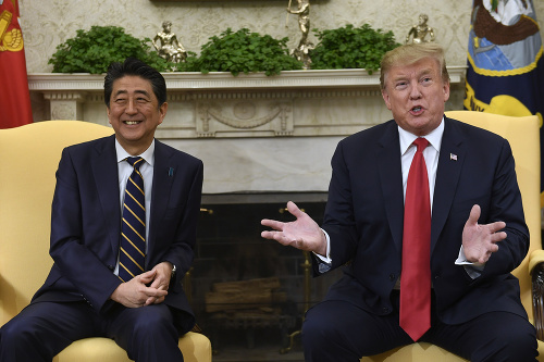 Donald Trump a japonský