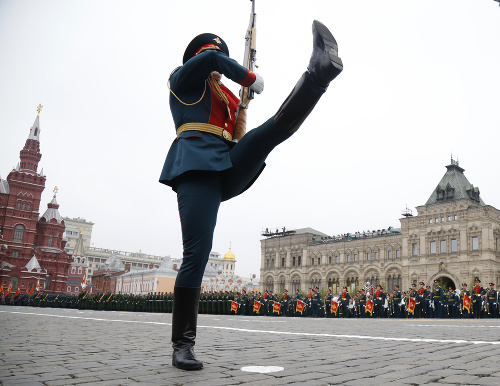 Moskva na nohách, demonštrácia