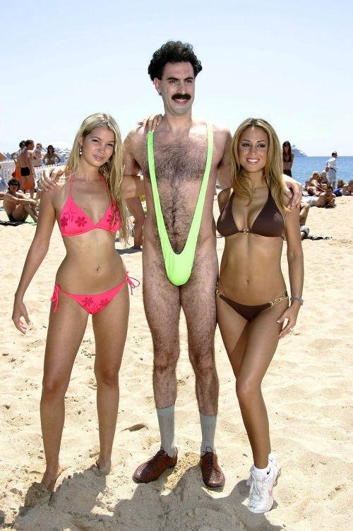 Sasha Baron Cohen počas Medzinárodného filmového festivalu v Cannes v roku 2006.