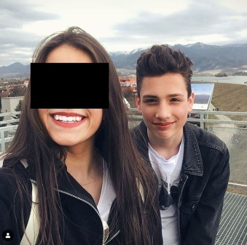 Judita (16) a Tomáš (†16) v čase, keď bolo všetko v poriadku.