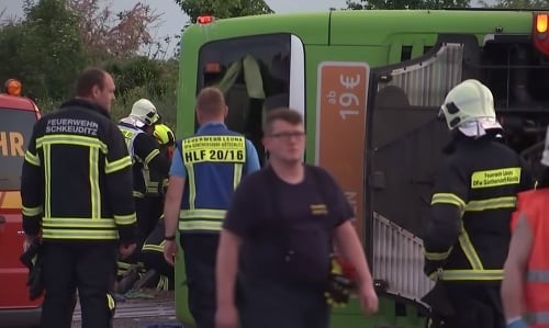 Desivá nehoda v Nemecku: