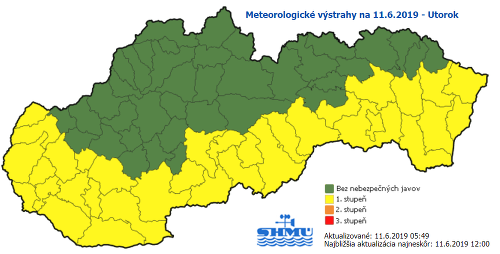 Tropické teploty na slovensku