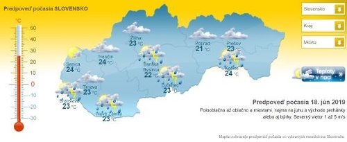 Slováci, príde vytúžené ochladenie: