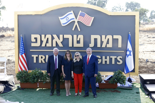 Benjamin Netanjahu a americký