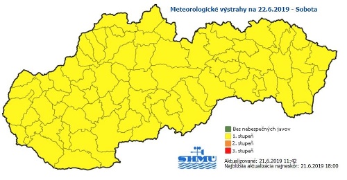 Slovensku hrozí pohroma! Búrky