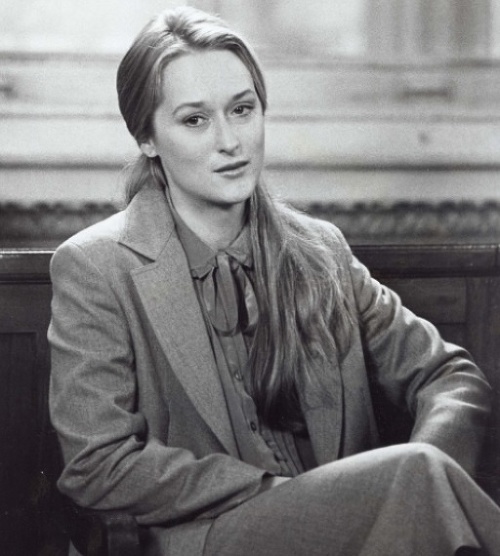 Meryl Streep v dráme Kramerová versus Kramer, za ktorú získala svojho prvého Oscara. 