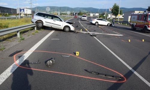 Dopravná nehoda v Novákoch