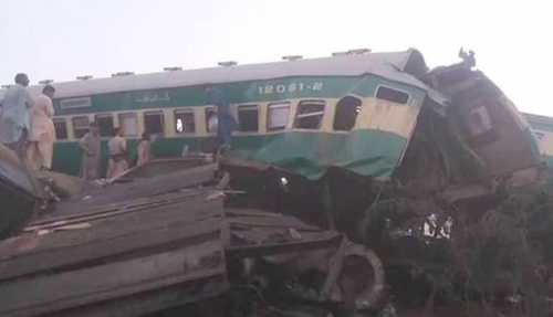 VIDEO Havária vlaku v