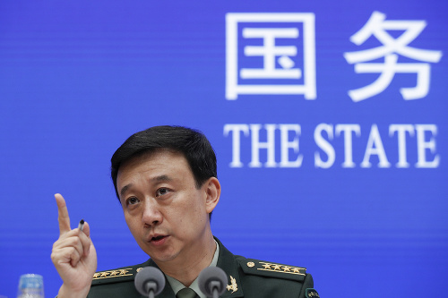 Hovorca čínskeho ministerstva obrany