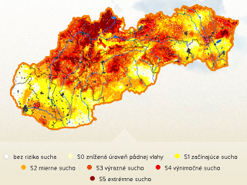 Slovensko trápi extrémne sucho: