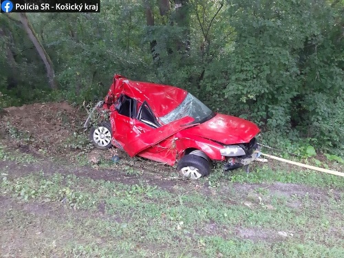 Dopravná nehoda v Košickom