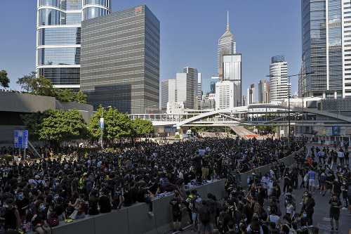Ďalší protest v Hongkongu: