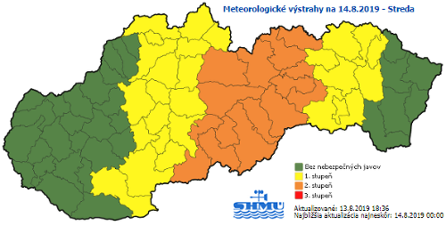 Východ Slovenska zasiahla silná