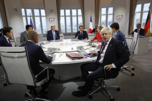 Boris Johnson na summite