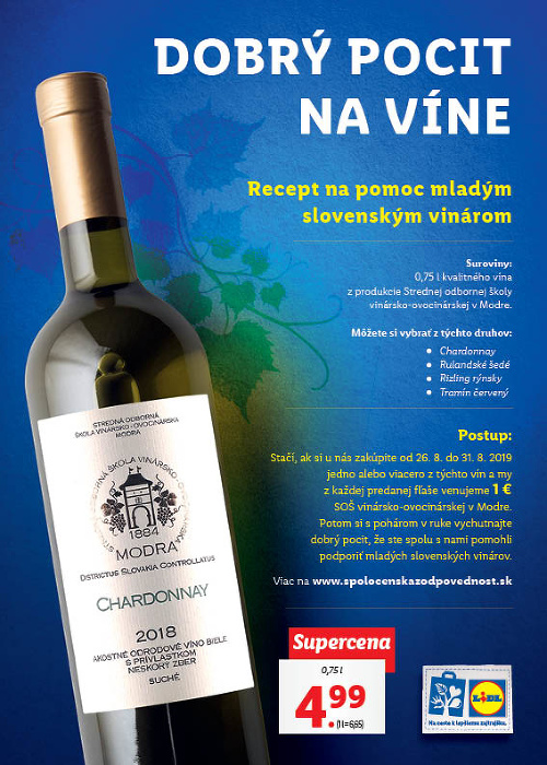 Lidl podporuje mladých slovenských