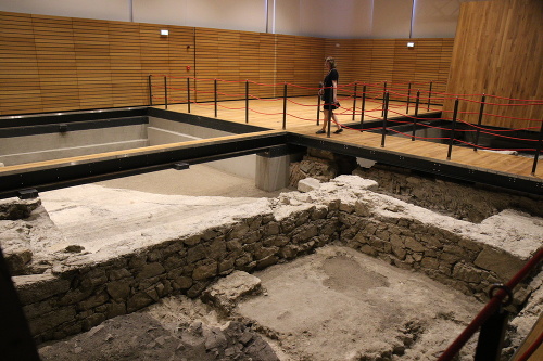Sprístupnená expozícia Keltská cesta s nálezmi pozostatkov keltsko-rímskych stavieb na Bratislavskom hrade.