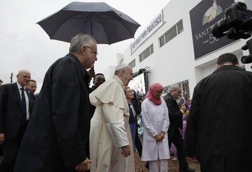 Pápež František navštívil Mozambik