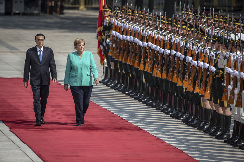 Angela Merkelová a čínsky