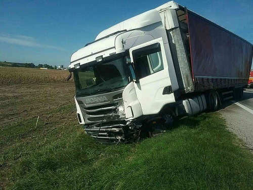 FOTO Tragická zrážka kamióna