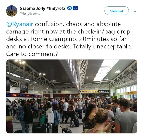 Čierny deň pre Ryanair: