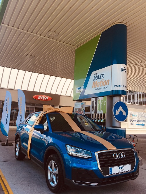 Za tankovanie na OMV