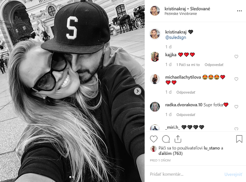 Kristína Krajčírová konečne zverejnila záber s priateľom.