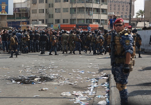 Protesty v Bagdade neutíchajú.