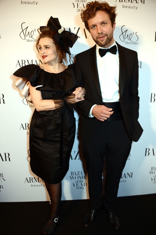 Helena Bonham Carter a Rye Dag Holmboe tvoria sympatický pár. 