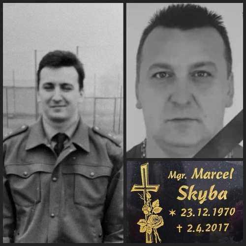 Policajt Marcel Skyba zomrel