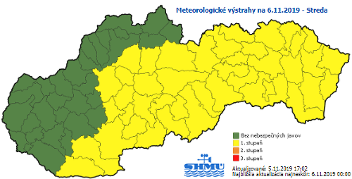 Meteorológovia vydali VÝSTRAHU: Slovensko