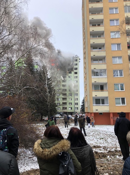Výbuch plynu v Prešove.