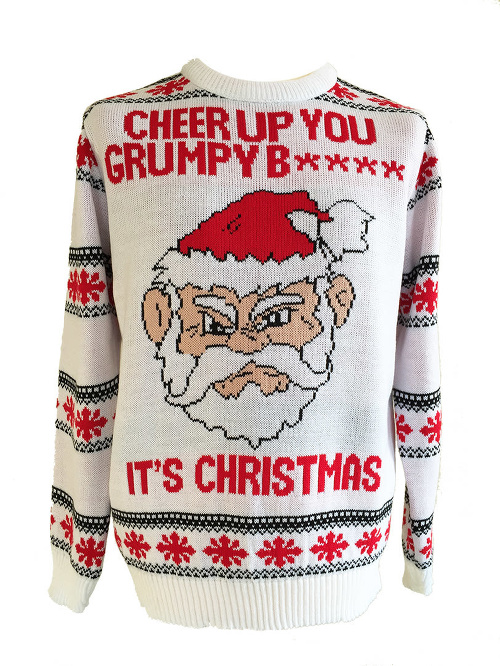 Vianočný sveter s vtipným