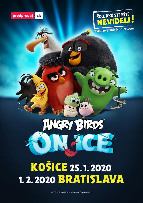 Unikátna šou Angry Birds