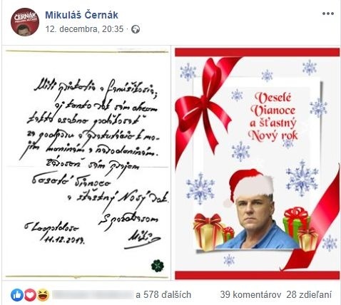 Vianoce obávaného Mikuláša Černáka: