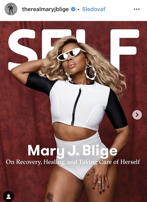 Mary J. Blige vyzerala na stránkach magazínu Self dokonale. 