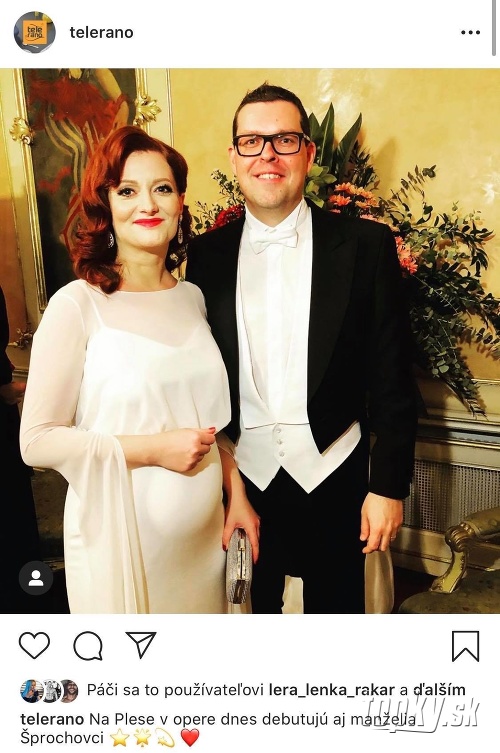 Na Plese v opere tento rok debutujú aj manželia Šprochovci. 