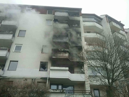 Výbuch v bratislavskom paneláku: