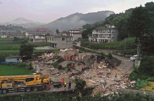 Zemetrasenie, ktoré otriaslo Čínou v júni 2019