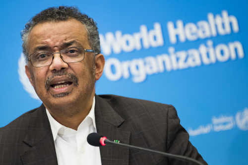 Generálny riaditeľ Svetovej zdravotníckej organizácie Tedros Adhanom Ghebreyesus