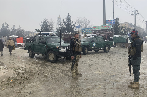 Samovražedný útoku v Kábule.