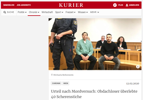 O prípade informujú aj rakúske médiá.