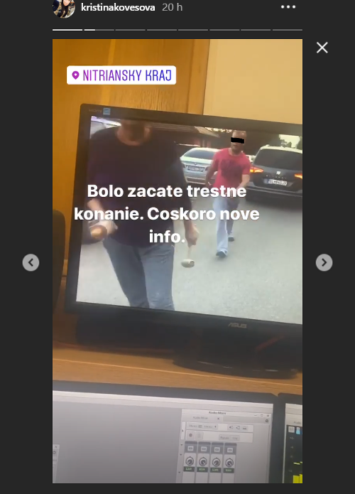 Agresívna žena vytiahla na Kristínu Kövešovú valček na cesto.