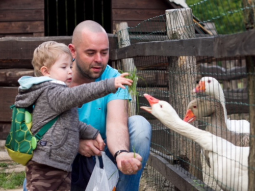 Maximko s otcom Marošom