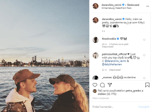 Dara Rolins a Dalyb si spolu užívajú krásy New Yorku.