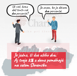 Darujte 2% a podporte