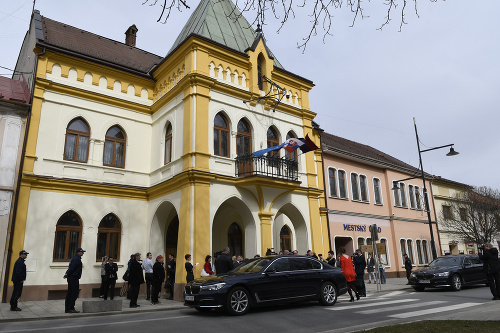 Mestský úrad Sabinov. 