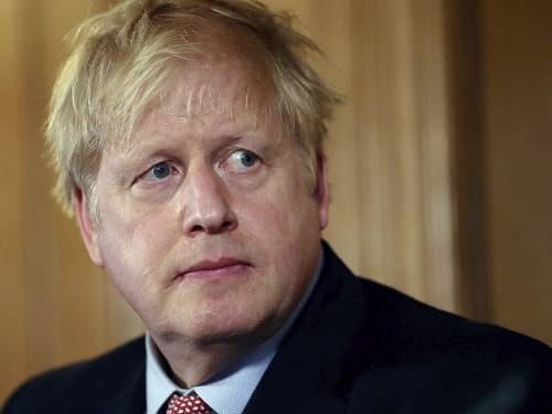 Britský premiér Boris Johnson